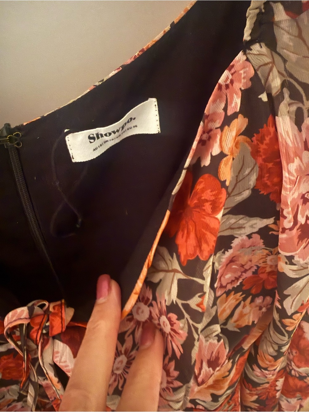 Showpo Floral Scoop-Back romper - Picture 4 of 4